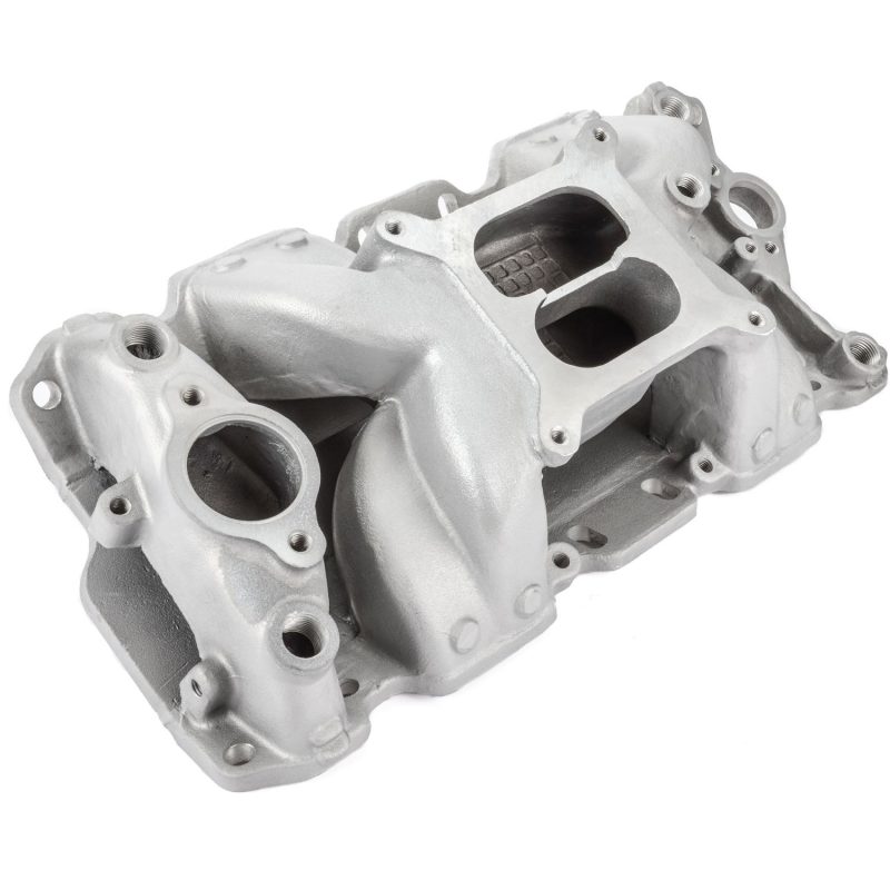 Small Block Chev Intake Manifold, Dual Plane Air Gap Arc 1019 1